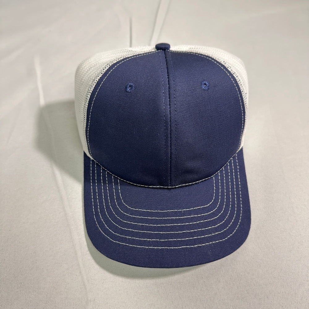 JC‎ Classics Trucker Hats Navy White Mesh Snapback Made USA NWT
